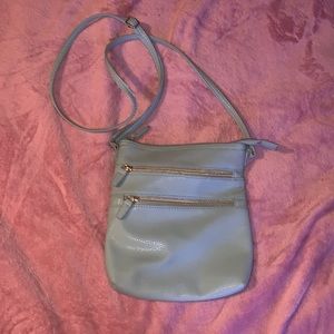 never used before baby blue purse